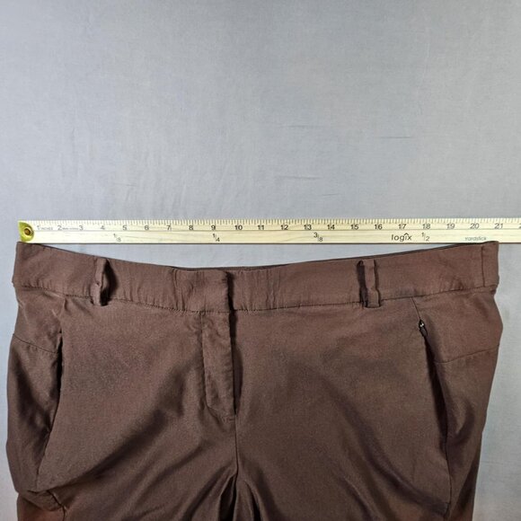 Lane Bryant Four Season Straight Pants Women’s Size 22L – Dark Brown Stretch - Picture 5 of 12